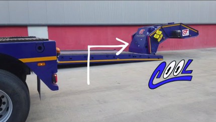 Front Load Lowboy / Low loader / Lowbed / Semi Trailer