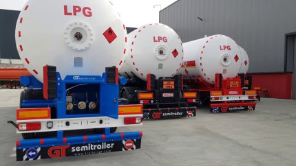 LPG Tanker Semi Trailer from Manufacturer in Turkey