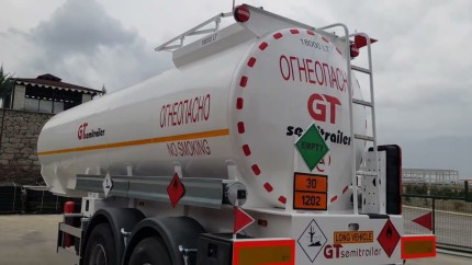 Fuel Oil Semi Trailer 2 Axles