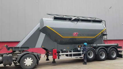 W Type Cement Silo Special Semi-trailer