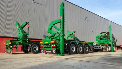 Container Sidelifter Semi Trailer "Promotion" (Side loader)