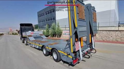 Hydraulic Steering - 2 Axle Semi Low-Loader