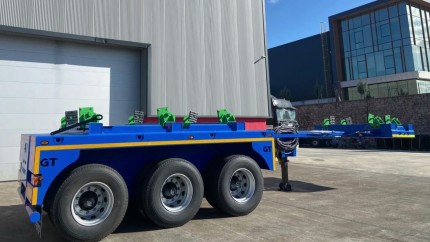 3 Dingil Tandemli DOLİ DORSE beton kiriş taşıma dorsesi - STANDART