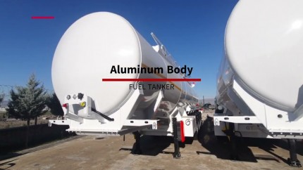 Aluminum Body - Fuel Tanker Semi-trailer